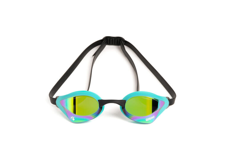 Cobra Core Swipe Mirror Svømmebrille Arena | Speillinse/grønn | Racing brille 