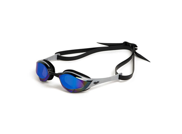 Cobra Edge Swipe Mirror Svømmebrille Arena | Blå speil/Sølv | Racing brille 