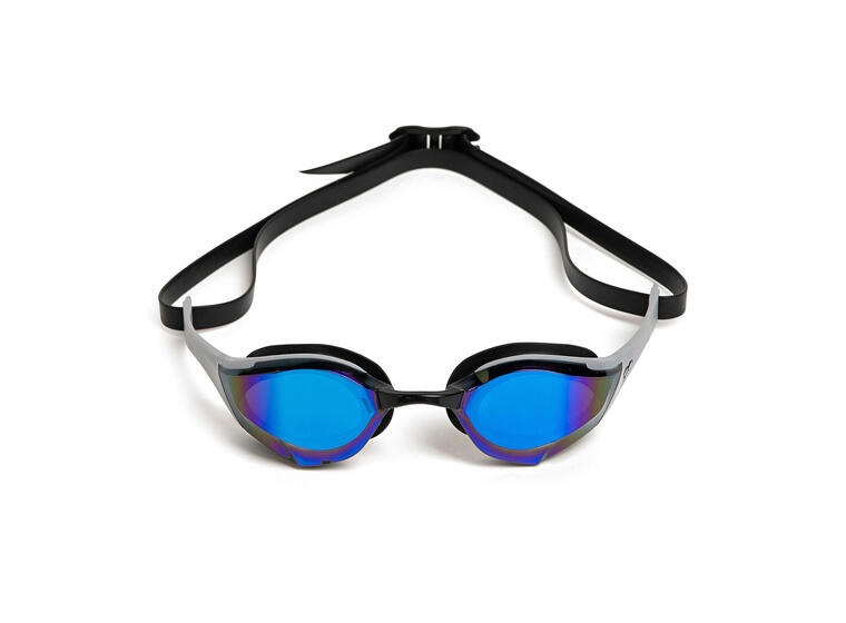 Cobra Edge Swipe Mirror Svømmebrille Arena | Blå speil/Sølv | Racing brille 