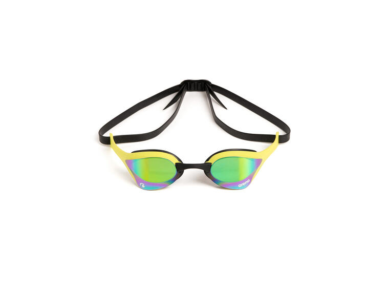 Cobra Ultra Swipe Mirror Svømmebrille Arena | Speil/gul | Racing brille 