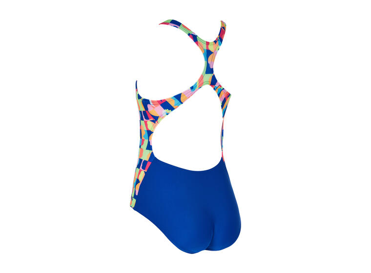 Flowerpatch Rowleeback Badedrakt jr 116 Zoggs | Blå/Flerfarget | Ecolast 