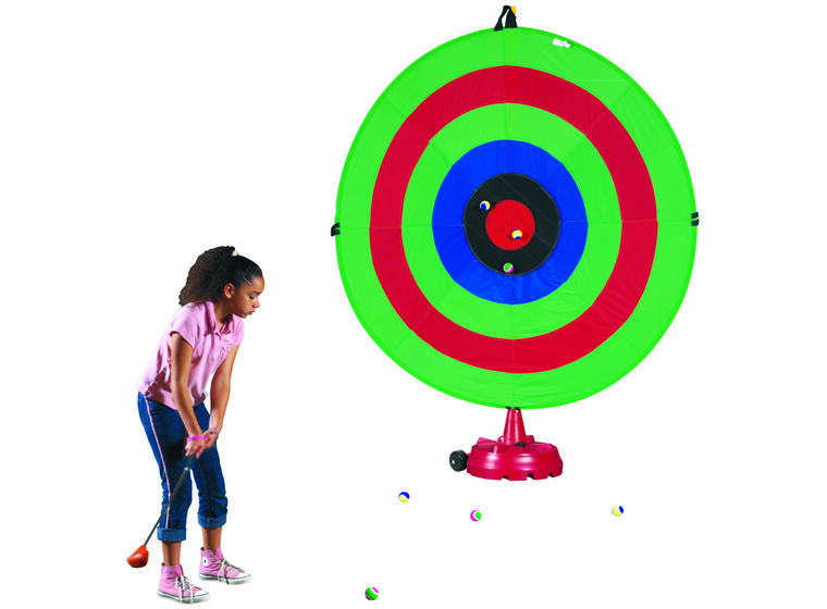 Gigantisk mål til kasteleker og golf Stor blink på 200 cm 