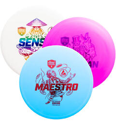 Golfdisc Starter Sett Discmania Komplett sett til frisbeegolf