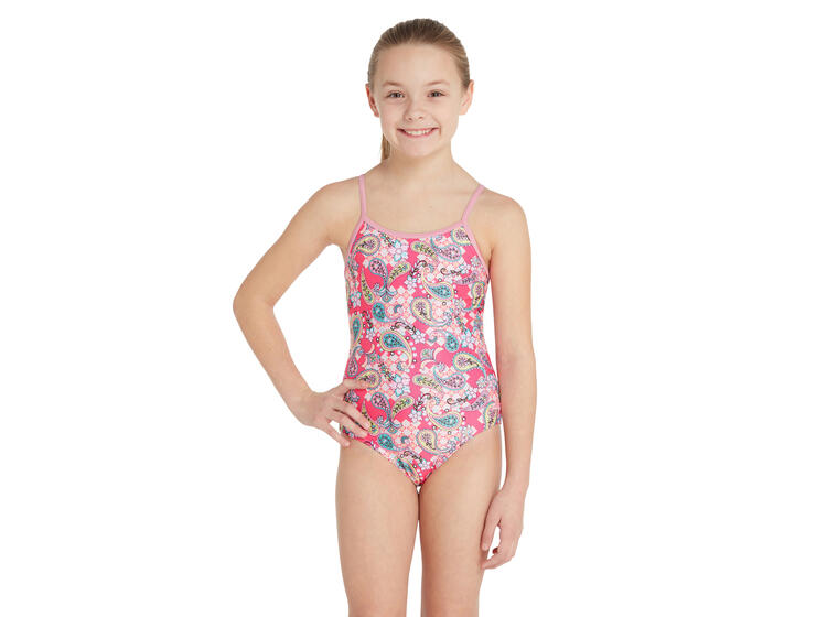 Heavenly Yaroomba Floral Badedrakt 152cm Zoggs | Rosa/Flerfarget | Ecolast 