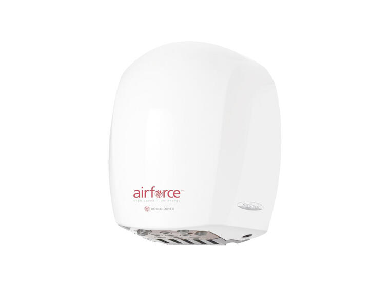 Håndtørker World Dryer Airforce Turbo Hvit 