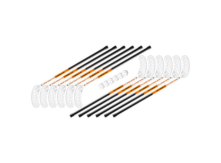 Innebandysett Unihoc Street 87 cm 12 køller | 6 baller 