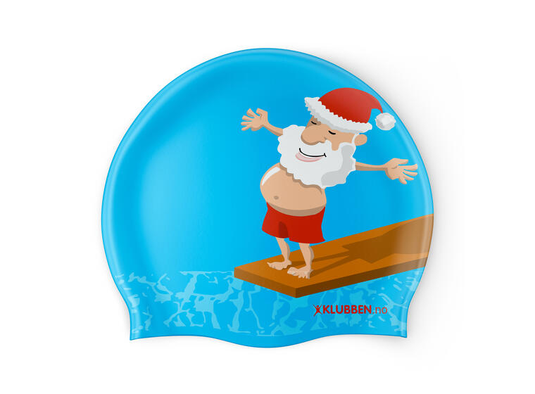 Klubben Badehette | Santa Swim Silikon | Julehette 