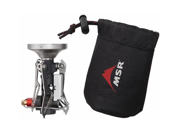 MSR Brenner Pocket Rocket DLX Toppmontert gassbrenner med Piezo tenner 