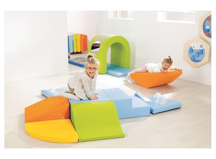 Mini Skumklosser | Heisen byggesett 144x96 cm | 5 elementer i skum 