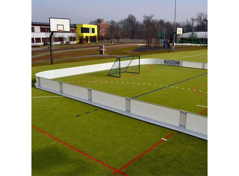 Multibane B | uten mål 40 x 20 m | Ballbinge inkl. 2 traller 
