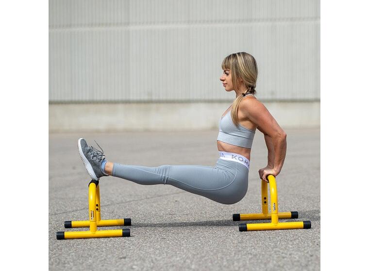 Parallettes Lebert Equalizer Treningsbarrer | Gul 