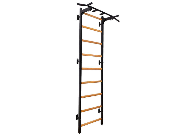 Ribbevegg BenchK 311B Svart Fastmontert pull-up stang 