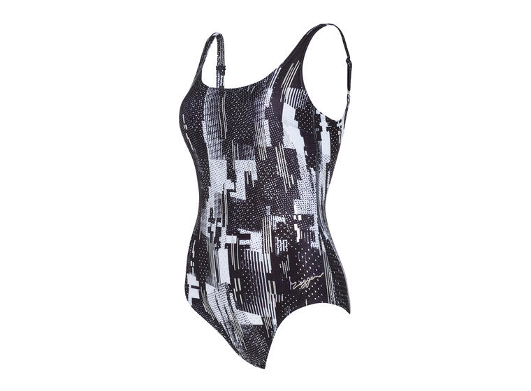 Shimmer Sleekback Badedrakt EU38 Zoggs | Flerfarget | Ecolast 