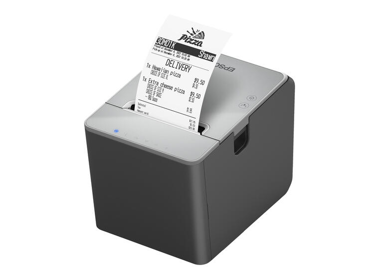 Skriver | Epson TM-L100 termoskriver Kvitteringsskriver | 3 ruller termopapir 