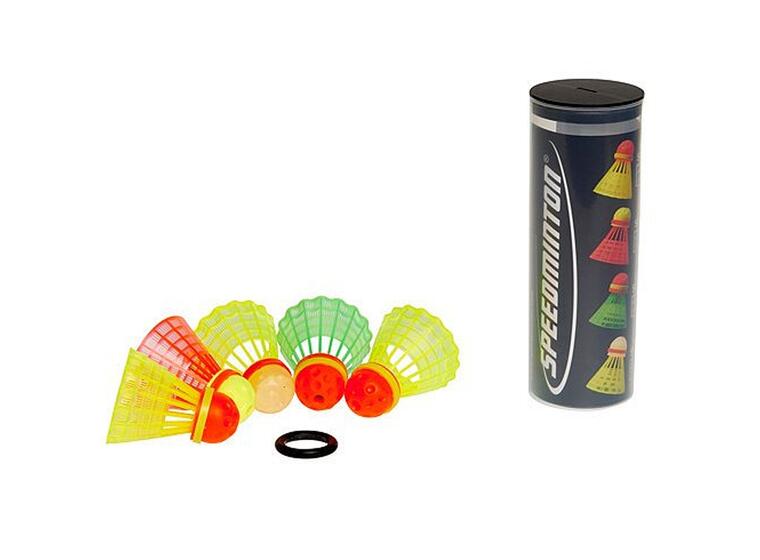Speedminton Speeder Mix (5) Startpakke med 5 baller til Crossminton 