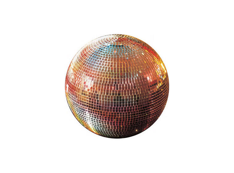 Speilball uten farger 40 cmD Motor ikke inkludert 