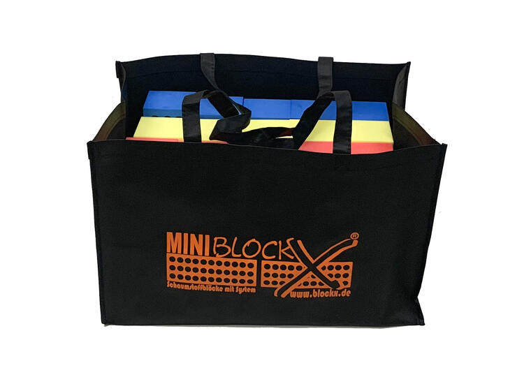 Tilbehør bæreveske til MiniBlockX Oppbevaring til små skumklosser 