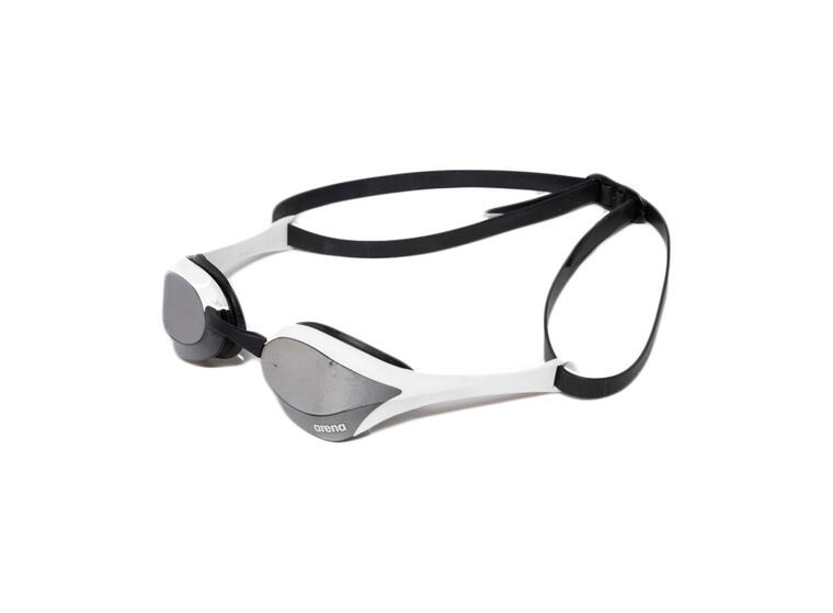 Cobra Ultra Swipe Mirror Svømmebrille Arena | Speil/hvit | Racing brille 