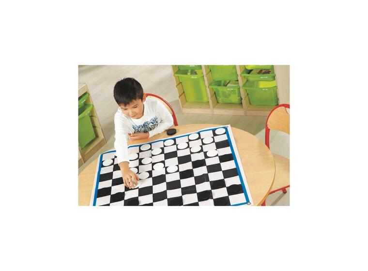 Dam Brettspill Checkers | 85 x 85 cm 
