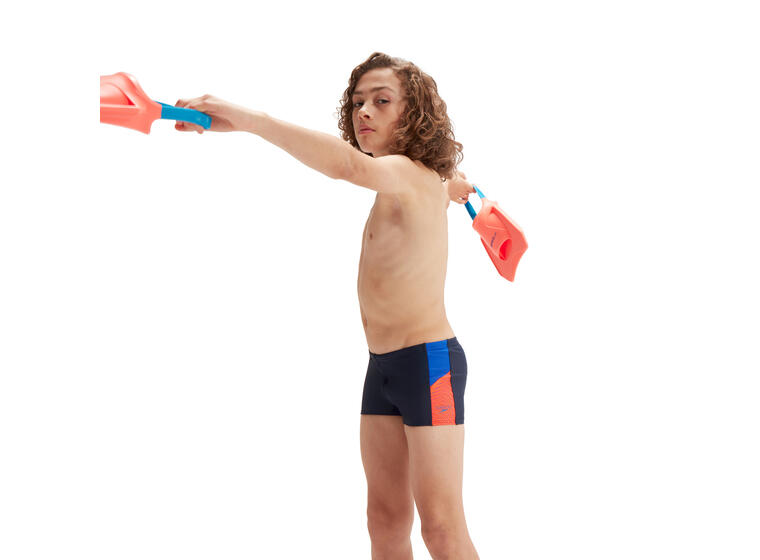 Dive Aquashort Badebukse jr 116 Speedo | Marine/Oransje | Endurance10 