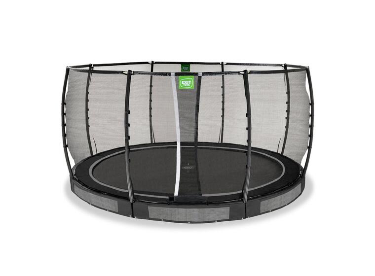 EXIT Allure Premium bakketrampoline 427 cm | Svart 
