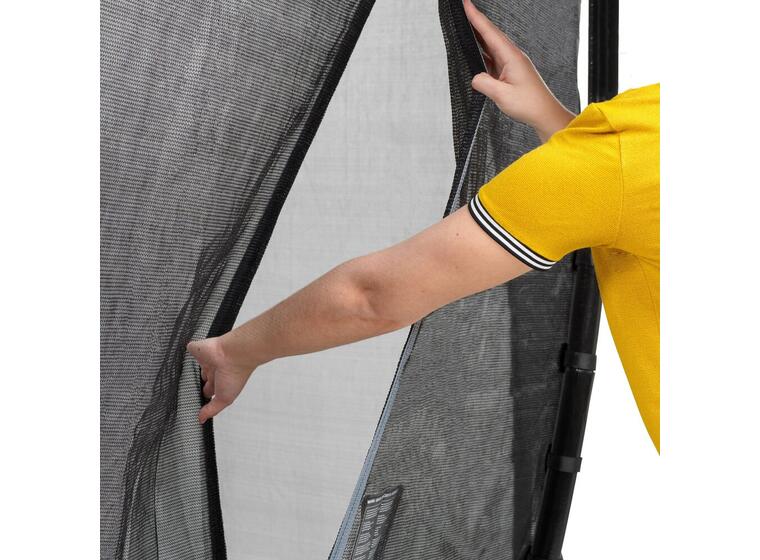 EXIT Dynamic Bakketrampoline Sikkerhetsnett | 366 cm | Svart 