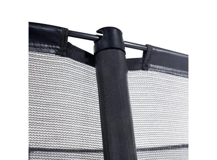 EXIT Dynamic Bakketrampoline Sikkerhetsnett | 366 cm | Svart 