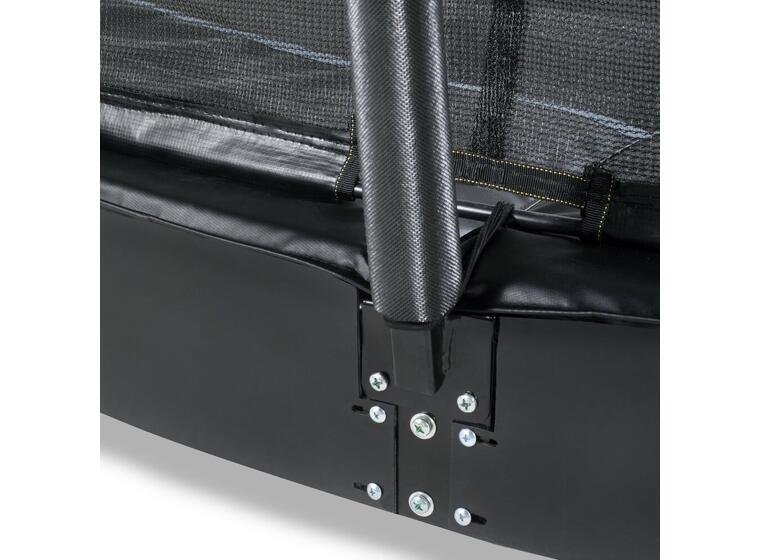 EXIT Dynamic Bakketrampoline Sikkerhetsnett | 366 cm | Svart 