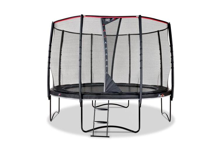EXIT PeakPro rund trampoline 366 cm | Svart 