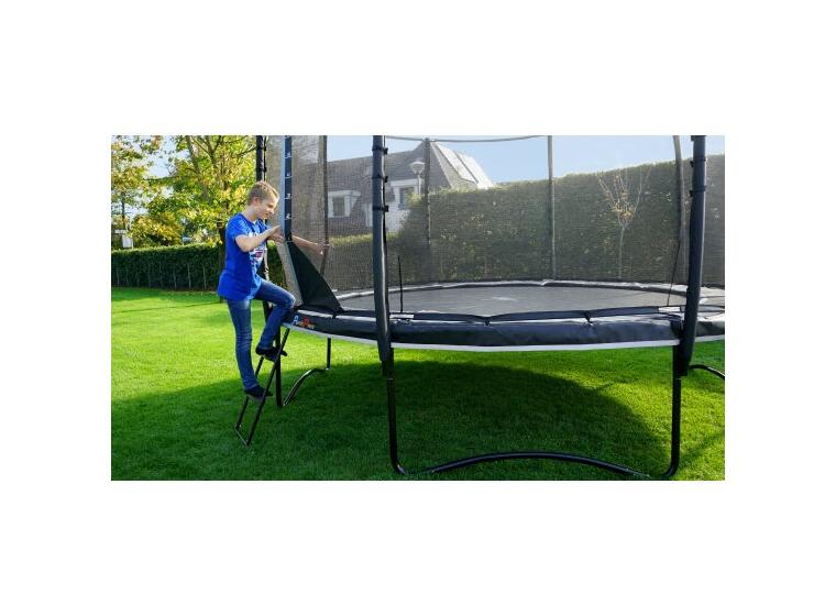 EXIT PeakPro rund trampoline 366 cm | Svart 
