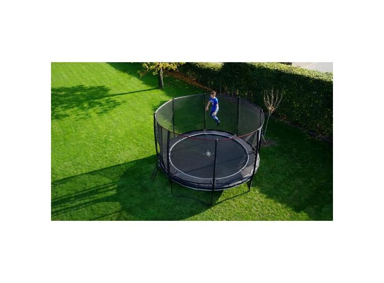 EXIT PeakPro rund trampoline 366 cm | Svart 