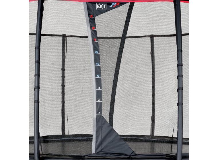 EXIT PeakPro rund trampoline 366 cm | Svart 