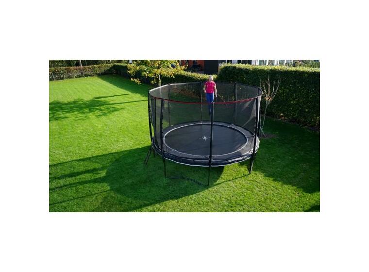 EXIT PeakPro rund trampoline 366 cm | Svart 