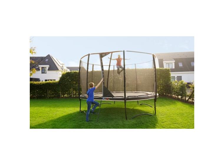 EXIT PeakPro rund trampoline 366 cm | Svart 
