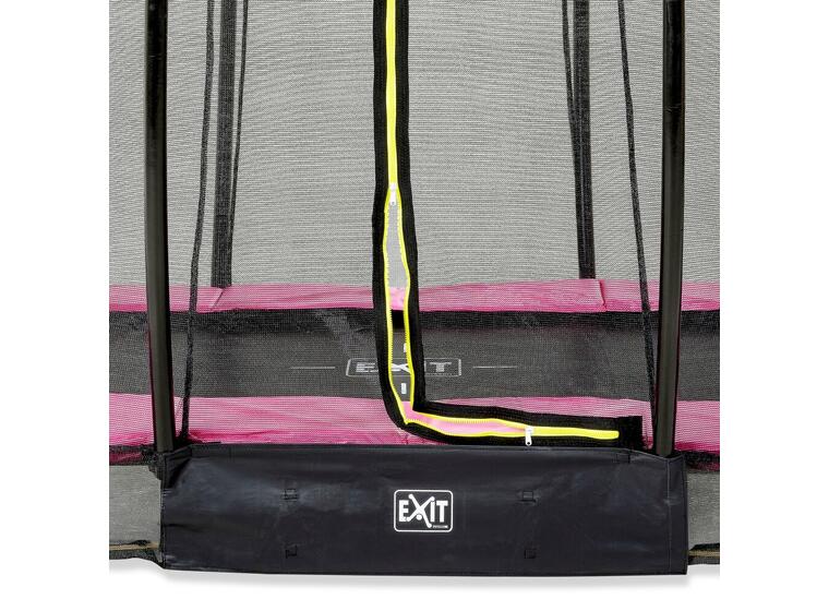EXIT Silhouette bakketrampoline 214 x 305 cm | Rosa | Sikkerhetsnett 