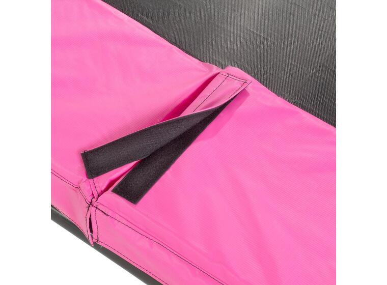 EXIT Silhouette bakketrampoline 305 cm | Rosa | Inkl. sikkerhetsnett 