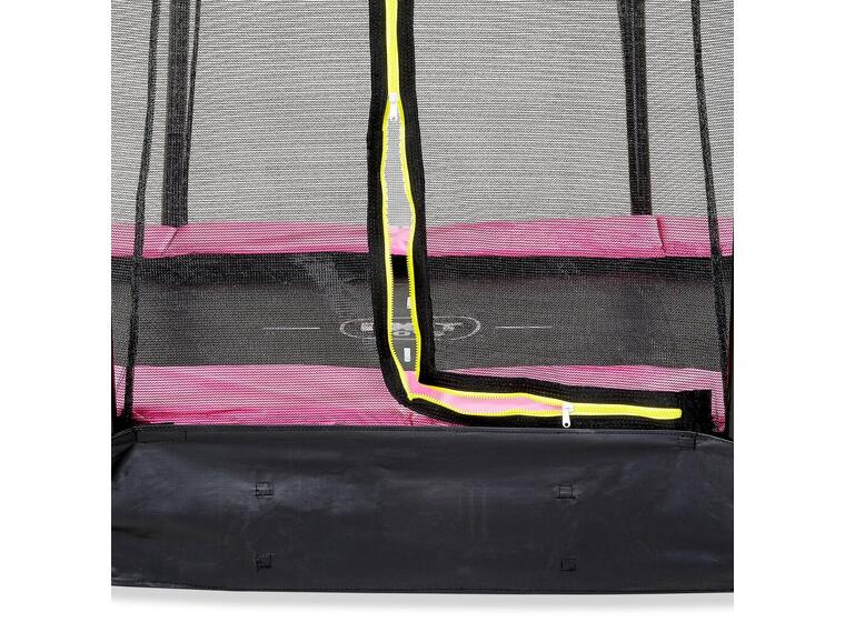 EXIT Silhouette bakketrampoline 305 cm | Rosa | Inkl. sikkerhetsnett 