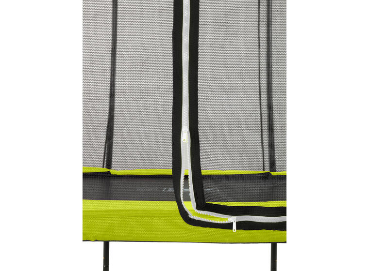 EXIT Silhouette bakketrampoline 366 cm | Lime | Inkl. sikkerhetsnett 