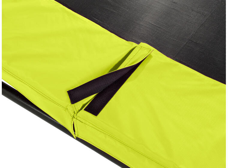 EXIT Silhouette bakketrampoline 366 cm | Lime | Inkl. sikkerhetsnett 