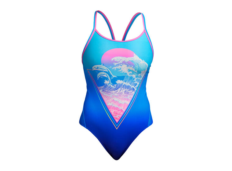 Flying Flipper Badedrakt EU36 Funkita | Diamond Back One Piece 
