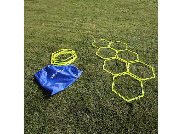 Hexa Ring System Sett med 12 ringer og koblinger 