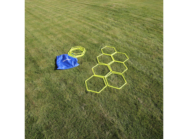 Hexa Ring System Sett med 12 ringer og koblinger 
