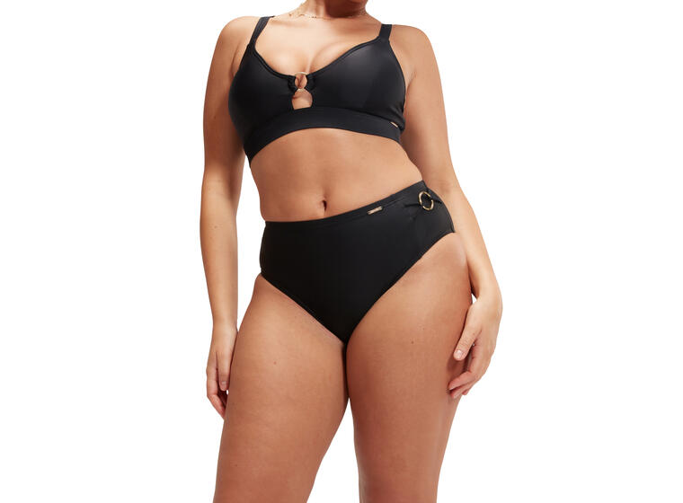 High Waist Shaping Truse Bikini 40 Speedo | Svart | ECO BodyFit Rec 