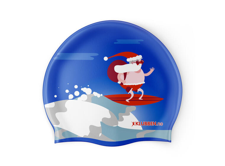 Klubben Badehette | Santa Surf Silikon | Julehette 