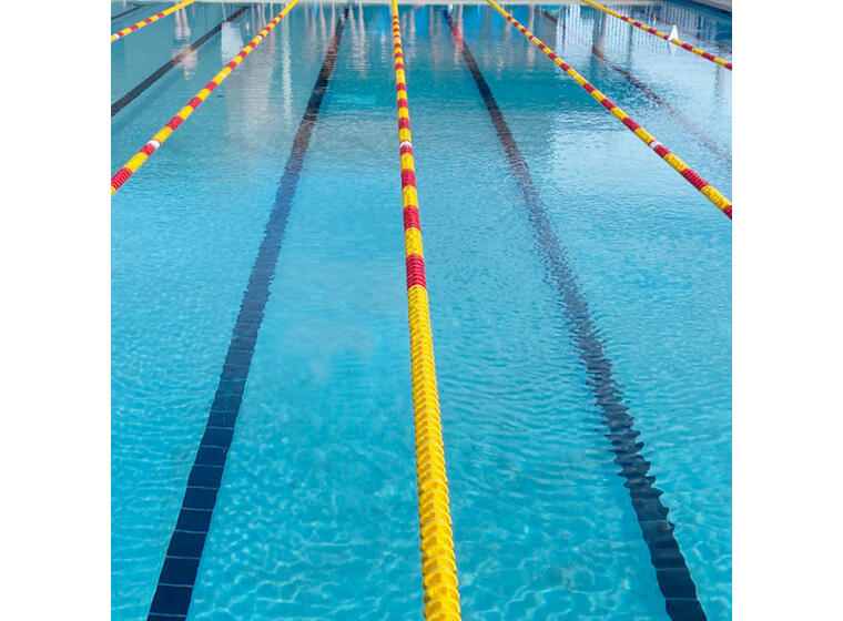 Malmsten Classic PRO™ Racing Lane 25 m 25 m Banetau | 100 mm | Gul/Rød 