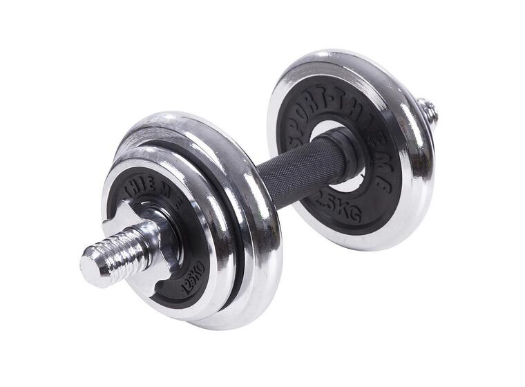 Manual med løse vekter 10 kg dumbbell med koffert 