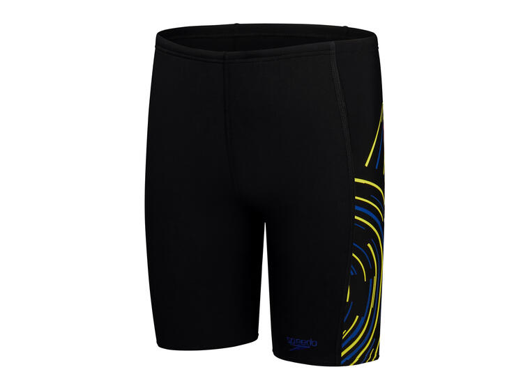 Plastisol Jammer Badebukse jr 116 Speedo | Svart/Blå | EnduraFlex 