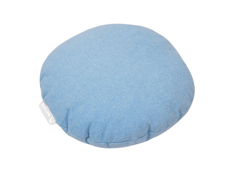 Pute Cocoon Comfort Rund Lyseblå | 30 cm | H.12 cm 