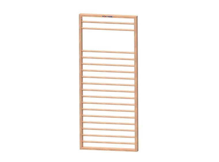 Ribbevegg U3 230 x 100 cm 1 seksjon | Avstand 7,5 cm | Bøk 
