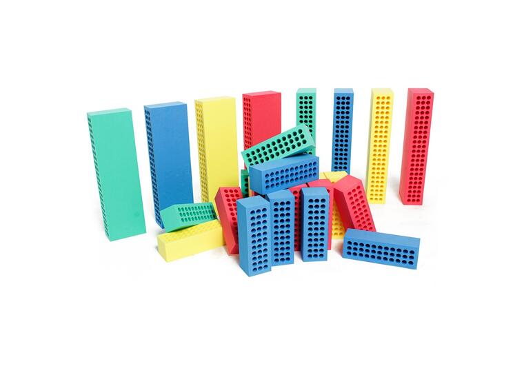 Skumblokker Kombisett BlockX 44 stk skumklosser med bag 